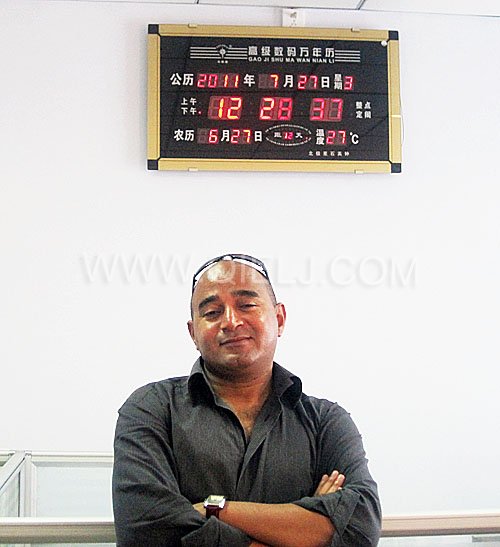 2011年7月25日，外國友人參觀考察我公司！明經(jīng)理等接待并陪同參觀！(圖3)